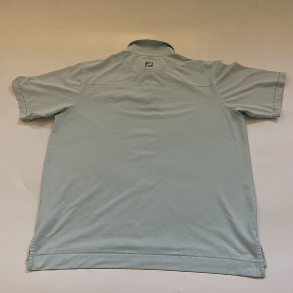 Footjoy‎ Golf Polo Mens Performance Shirt Size Medium Embroidered 1914 Preppy - Picture 4 of 8